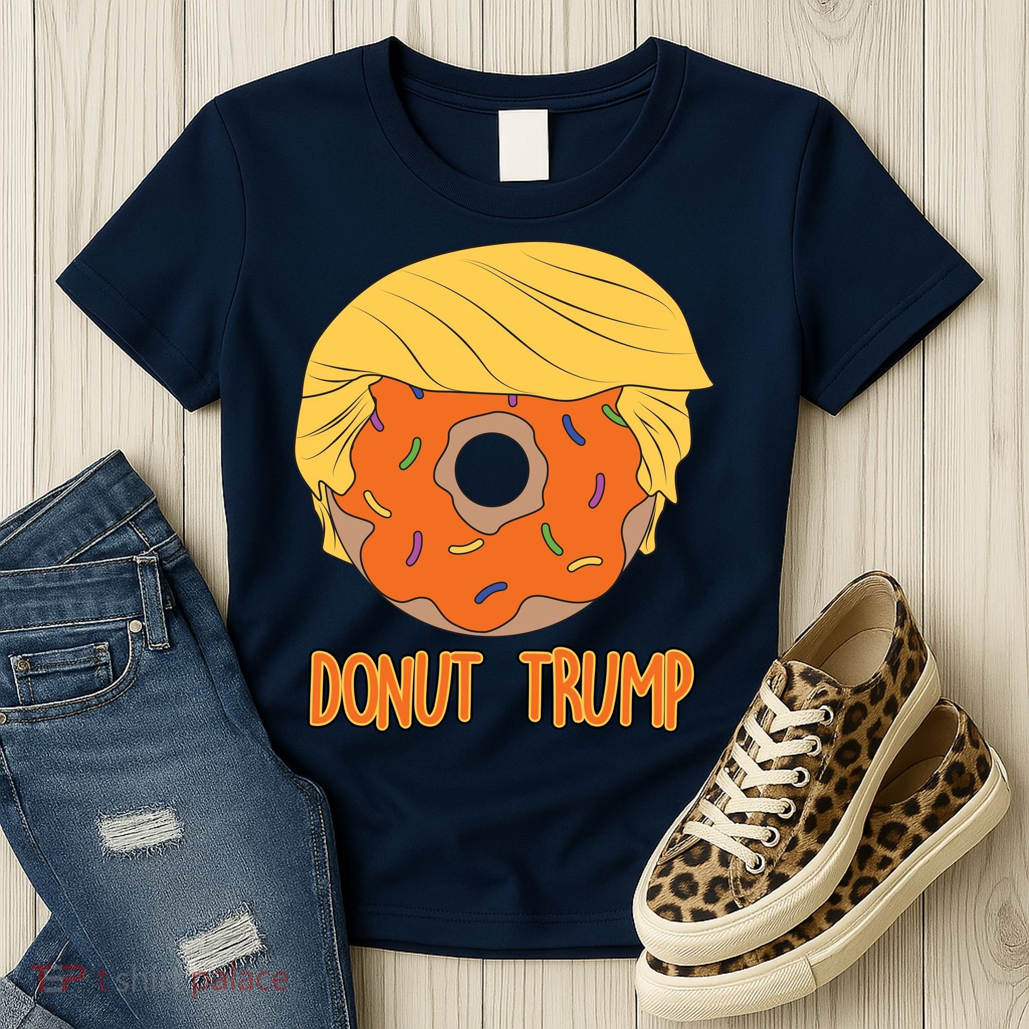 Donut Trump Women's T-Shirt