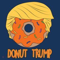 Donut Trump Kids Sweatshirt thumb 2
