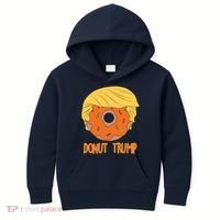 Donut Trump Kids Hoodie thumb 0