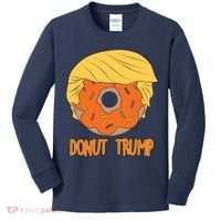 Donut Trump Kids Long Sleeve Shirt thumb 0
