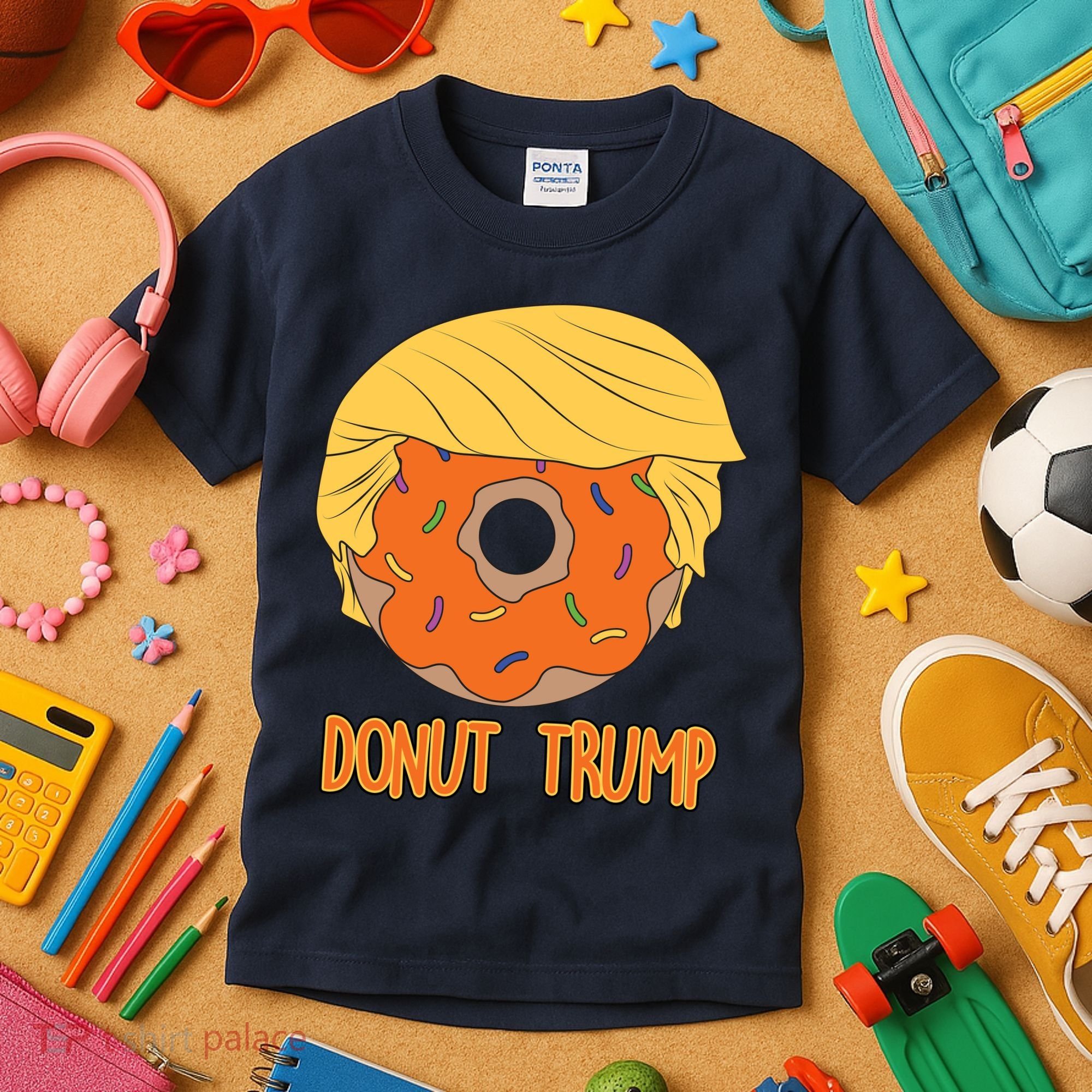 Donut Trump Kids T-Shirt