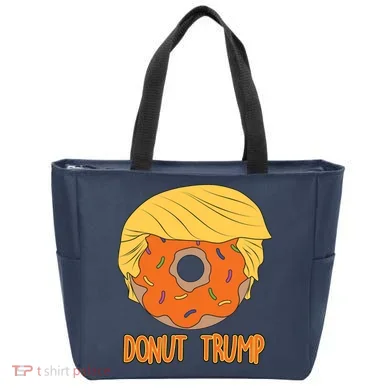 Donut Trump Tote Bag