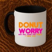 Donut Worry Coffee Mug thumb 2