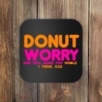 Donut Worry Coaster thumb 0