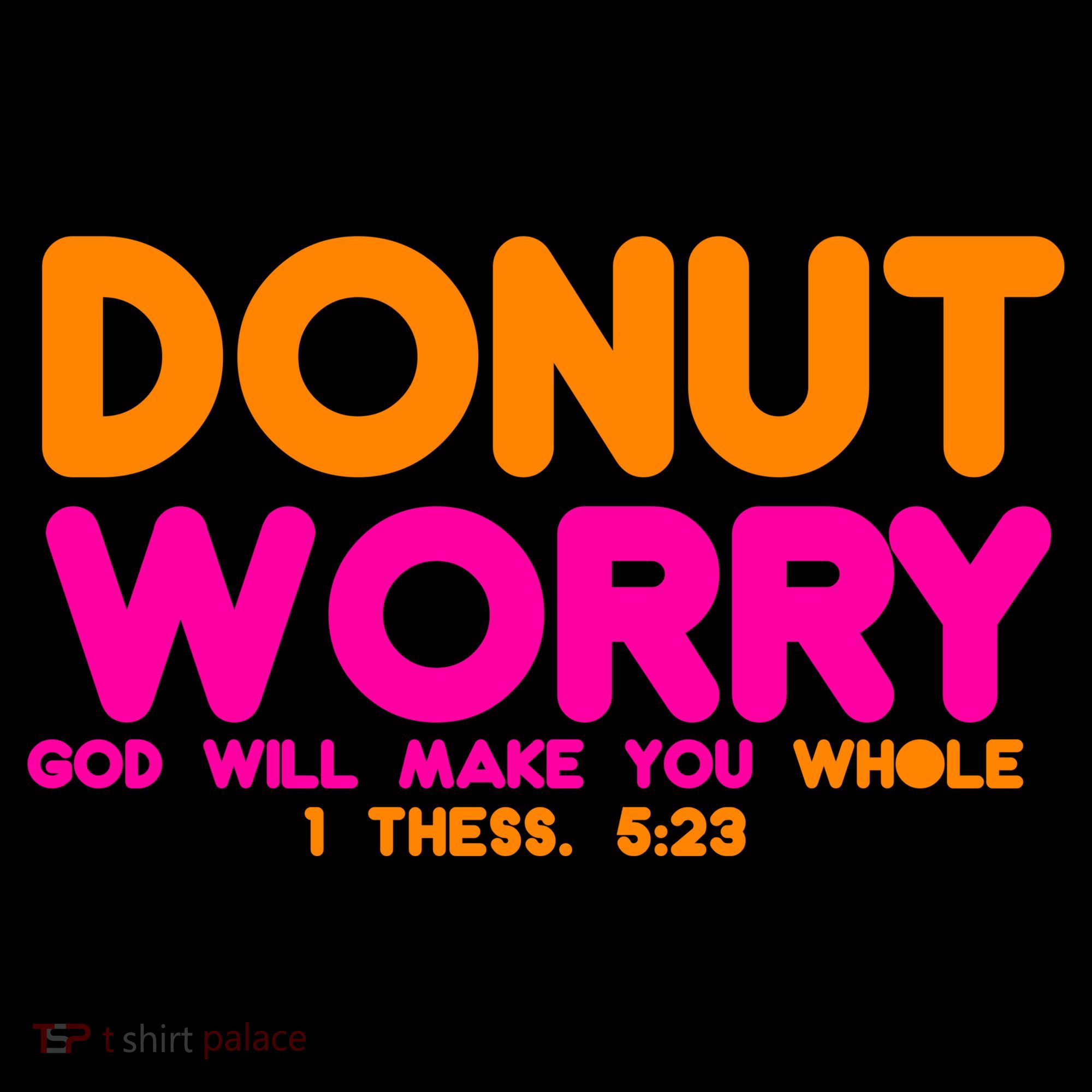 Donut Worry Ornament