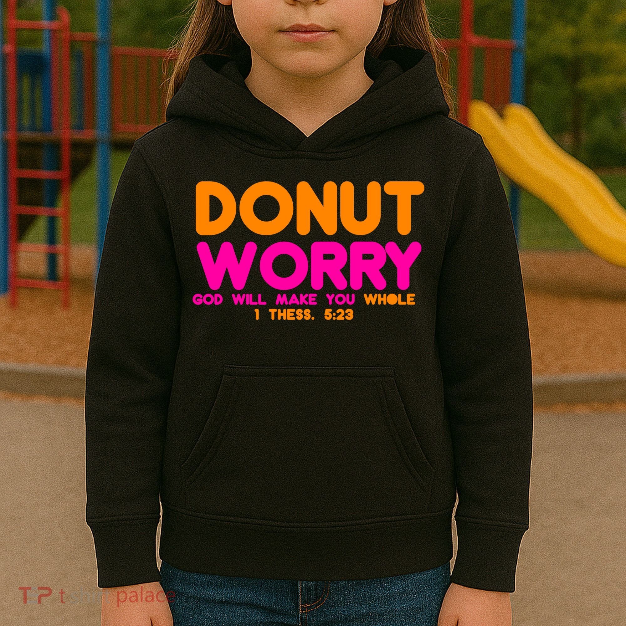 Donut Worry Kids Hoodie