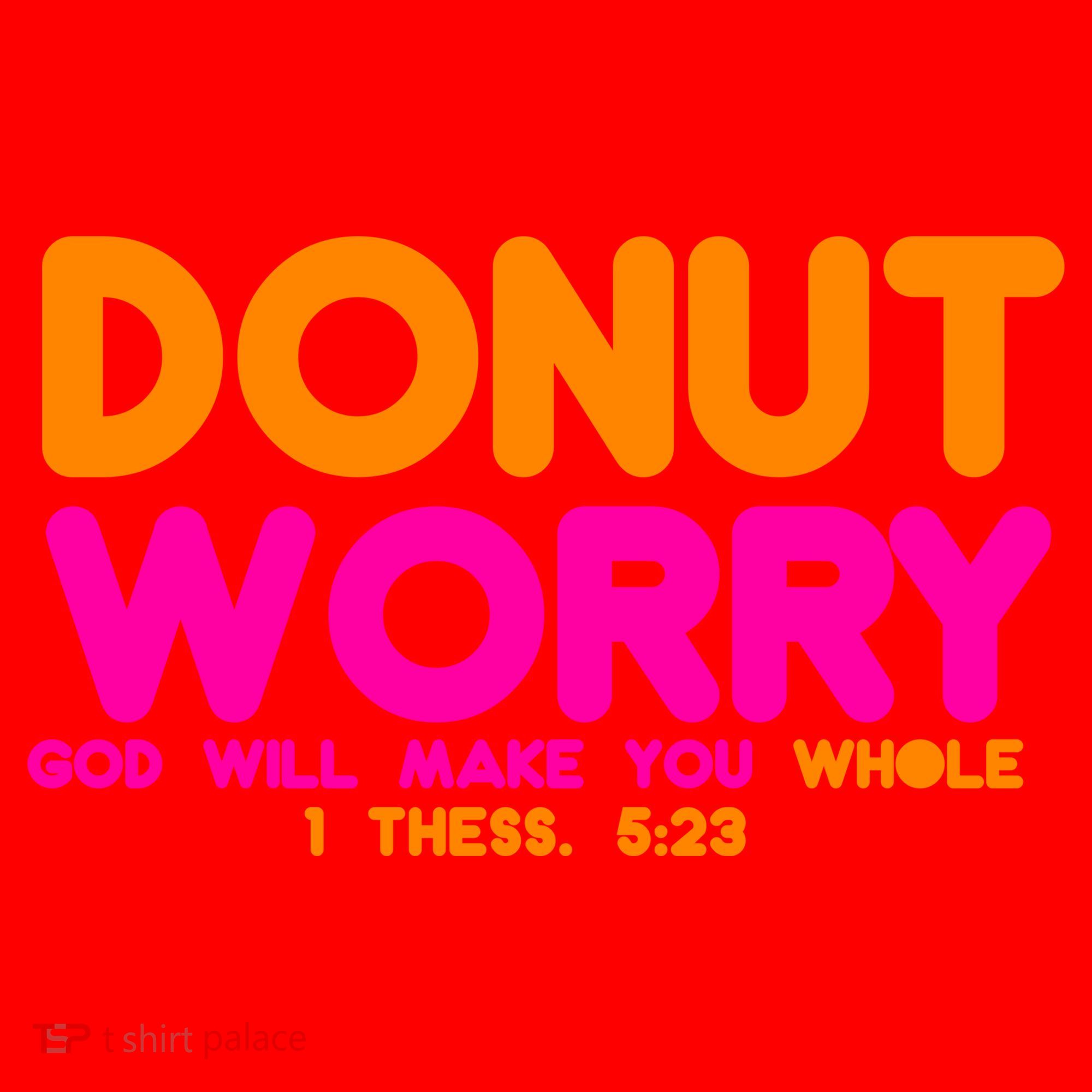 Donut Worry Santa Hat