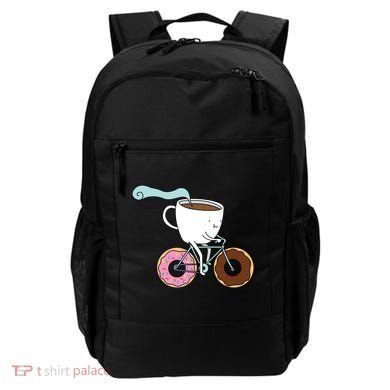Donuts Coffee Bicycle  Backpack