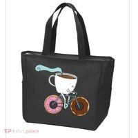 Donuts Coffee Bicycle  Tote Bag thumb 3