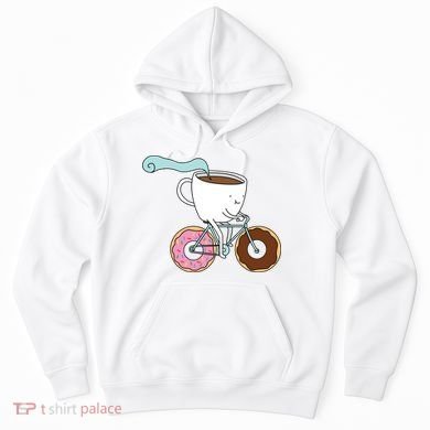 Donuts Coffee Bicycle  Hoodie