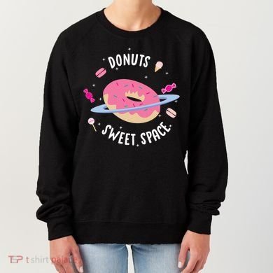 Donuts Sweet Space  Women's Sweatshirt