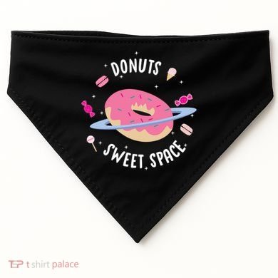 Donuts Sweet Space  USA-Made Doggie Bandana