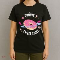 Donuts Sweet Space  T-Shirt thumb 4