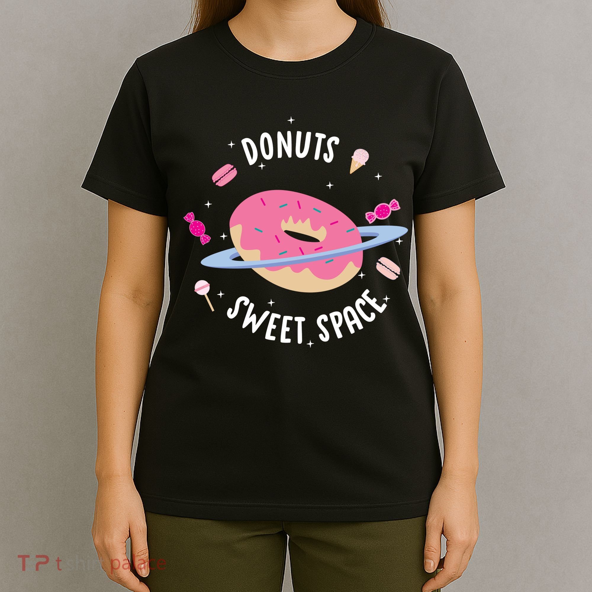 Donuts Sweet Space  T-Shirt