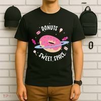 Donuts Sweet Space  T-Shirt thumb 6