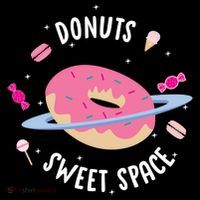 Donuts Sweet Space  T-Shirt thumb 7