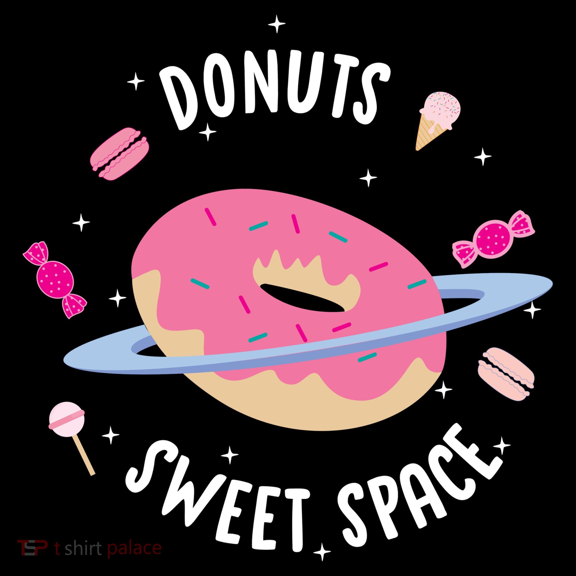 Donuts Sweet Space  T-Shirt