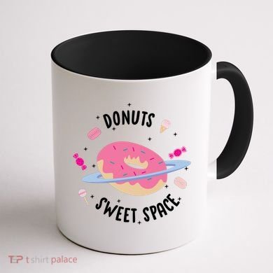 Donuts Sweet Space  Coffee Mug back