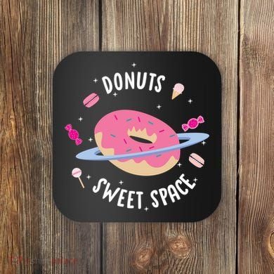 Donuts Sweet Space  Coaster