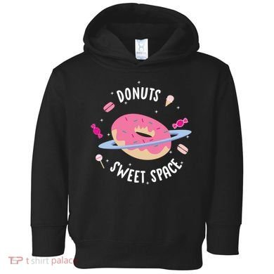 Donuts Sweet Space  Toddler Hoodie