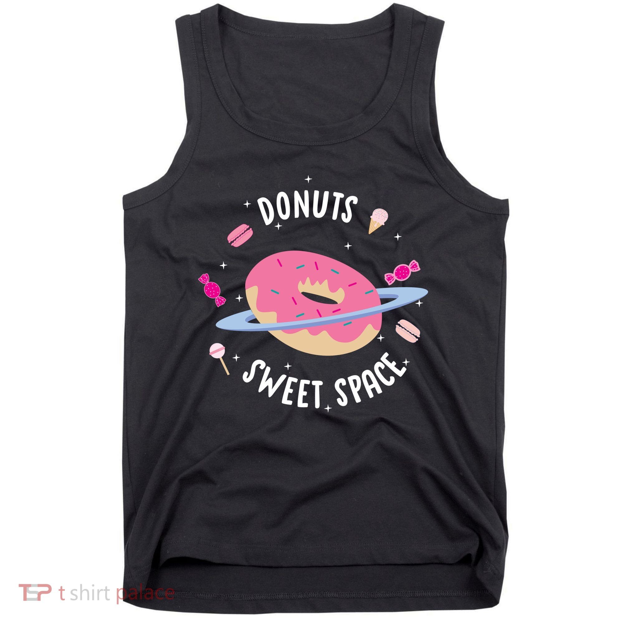 Donuts Sweet Space  Tank Top
