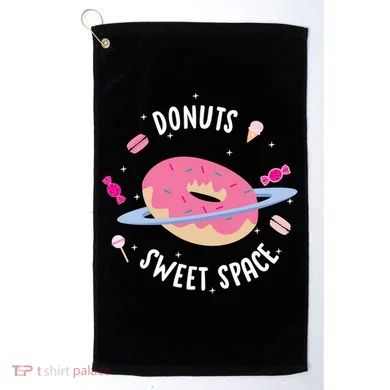 Donuts Sweet Space  Golf Towel