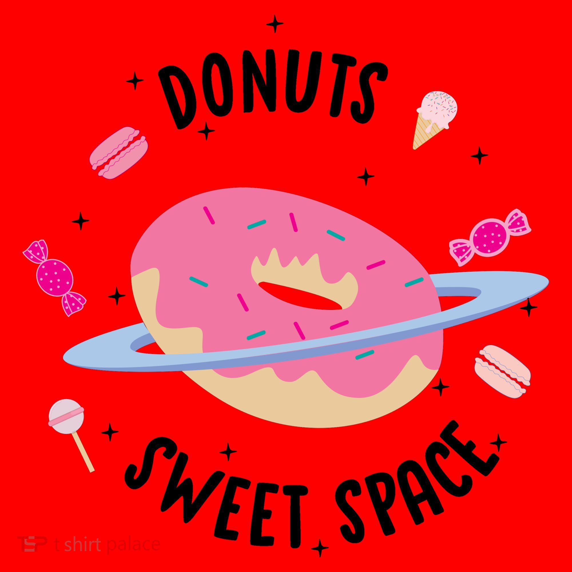 Donuts Sweet Space  Santa Hat