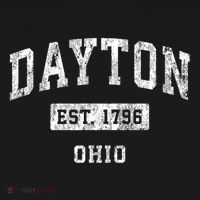 Dayton Ohio Oh Vintage Established Sports T-Shirt thumb 7