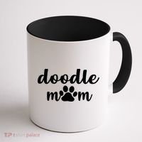 Doodle Mom Dog Mother Coffee Mug thumb 1