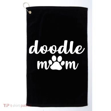 Doodle Mom Dog Mother Golf Towel