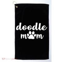 Doodle Mom Dog Mother Golf Towel thumb 0