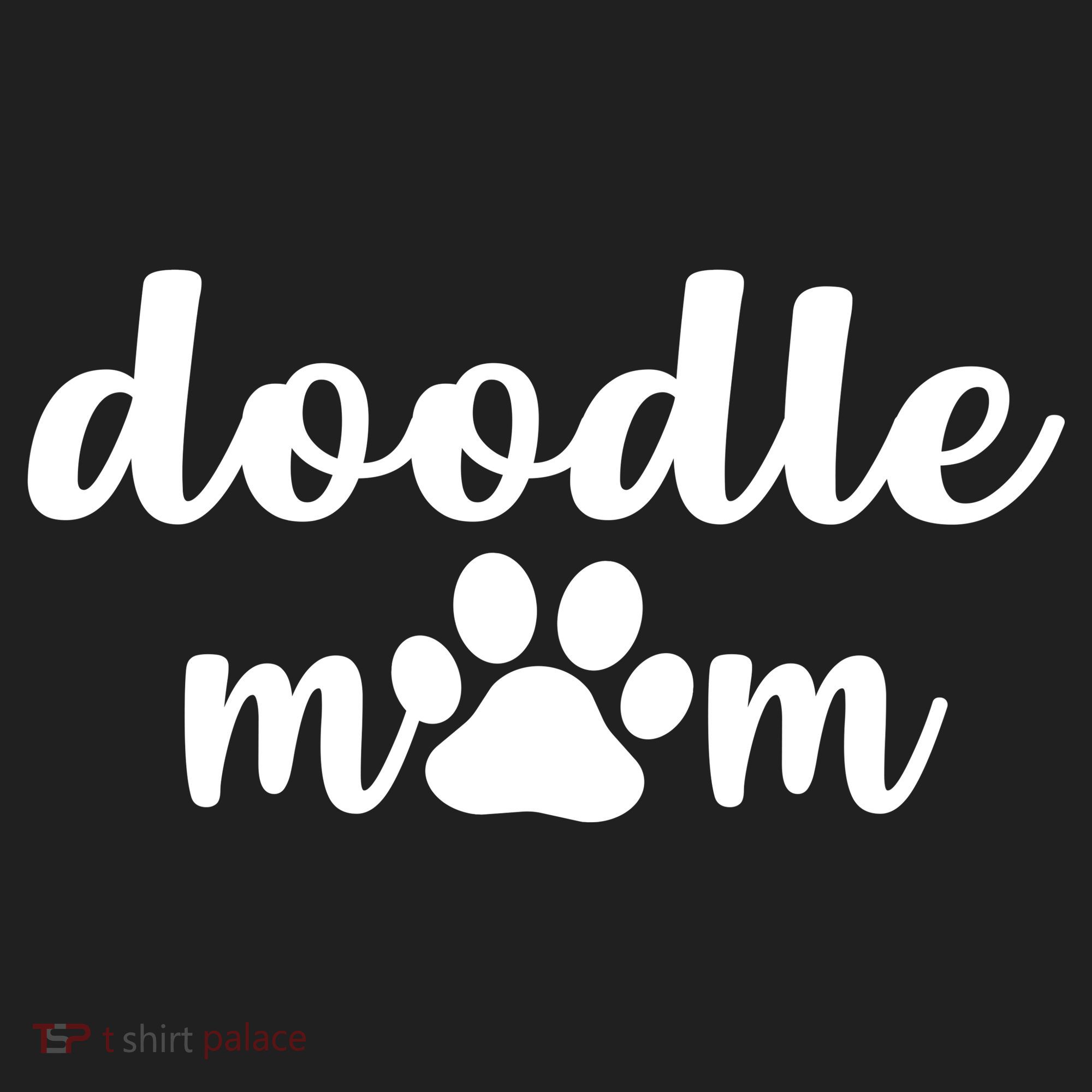 Doodle Mom Dog Mother Golf Towel
