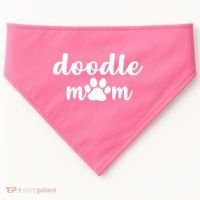 Doodle Mom Dog Mother USA-Made Doggie Bandana thumb 0