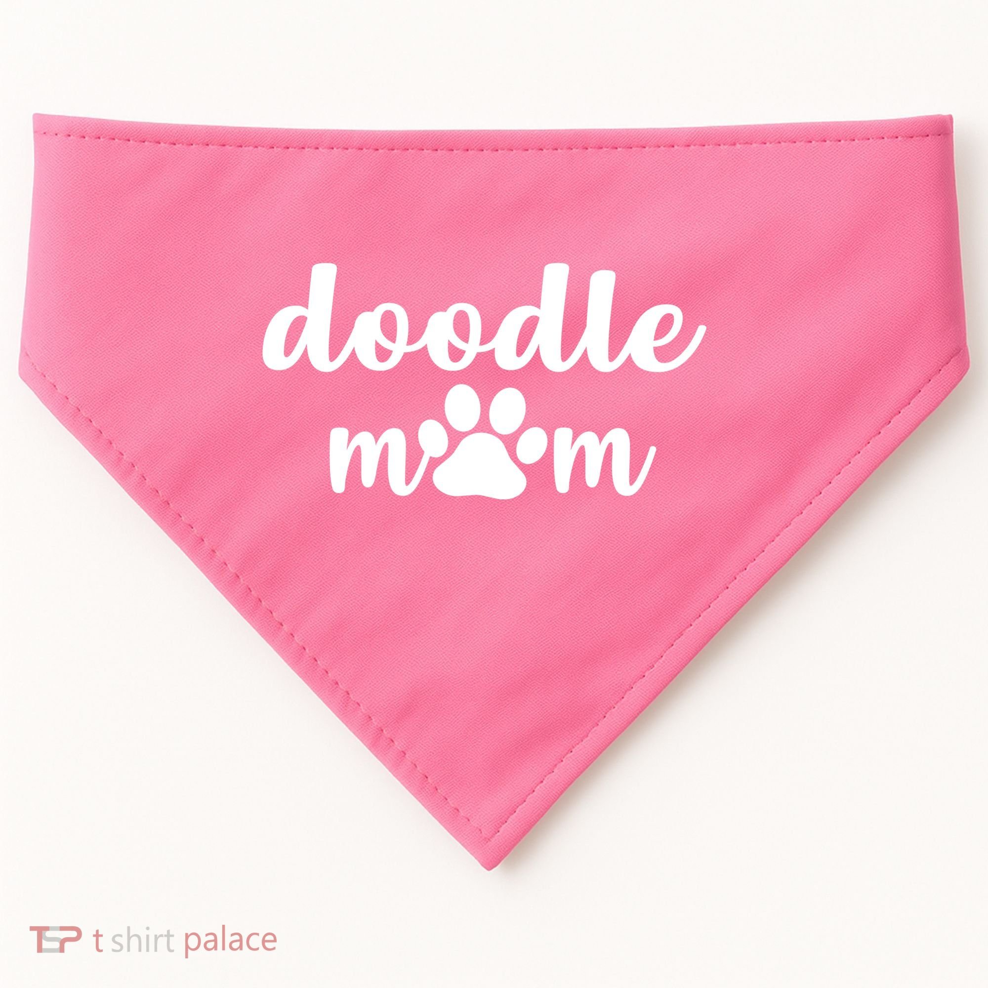 Doodle Mom Dog Mother USA-Made Doggie Bandana