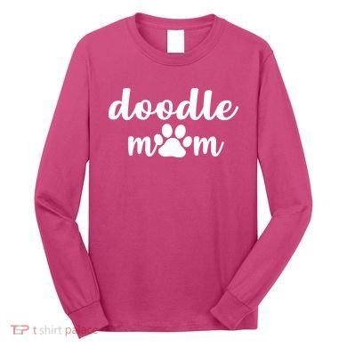Doodle Mom Dog Mother Long Sleeve Shirt
