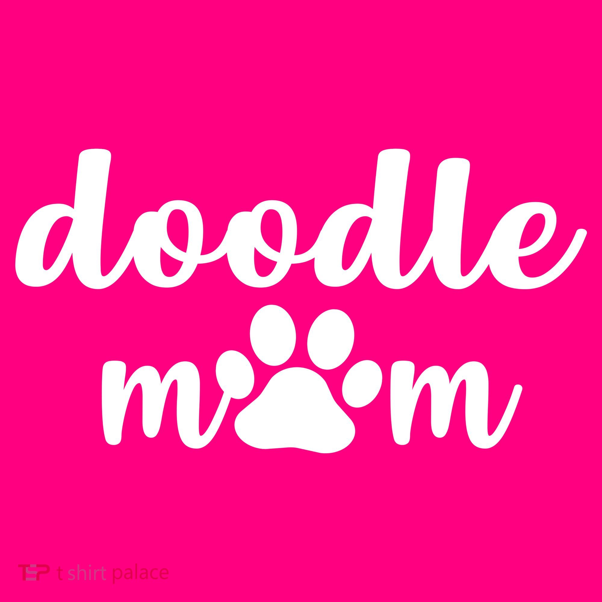 Doodle Mom Dog Mother Mousepad