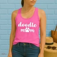 Doodle Mom Dog Mother Women's Tank Top thumb 2