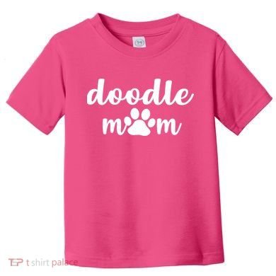 Doodle Mom Dog Mother Toddler T-Shirt