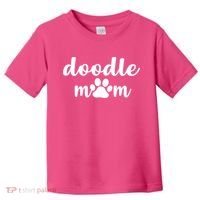 Doodle Mom Dog Mother Toddler T-Shirt thumb 0