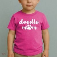 Doodle Mom Dog Mother Toddler T-Shirt thumb 2