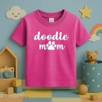 Doodle Mom Dog Mother Toddler T-Shirt thumb 3