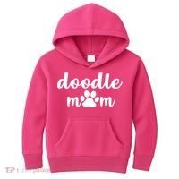 Doodle Mom Dog Mother Kids Hoodie thumb 0