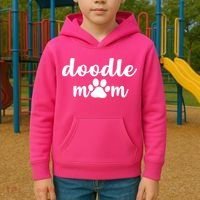 Doodle Mom Dog Mother Kids Hoodie thumb 2