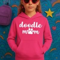 Doodle Mom Dog Mother Kids Hoodie thumb 3