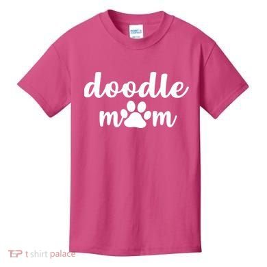 Doodle Mom Dog Mother Kids T-Shirt