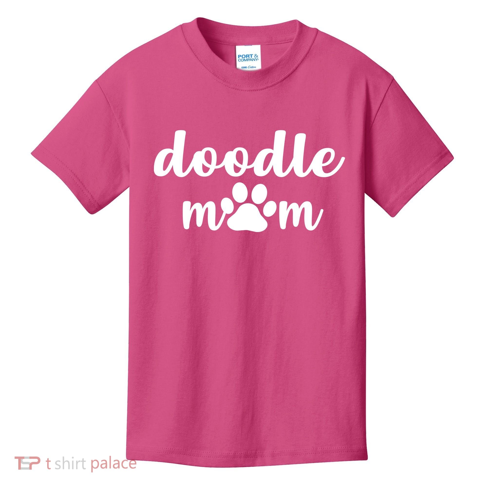 Doodle Mom Dog Mother Kids T-Shirt