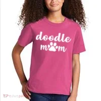 Doodle Mom Dog Mother Kids T-Shirt thumb 2