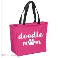 Doodle Mom Dog Mother Tote Bag thumb 2
