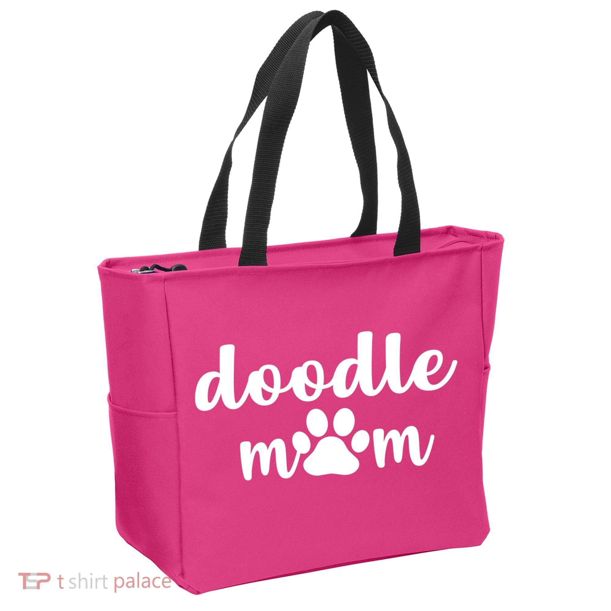 Doodle Mom Dog Mother Tote Bag