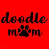 Doodle Mom Dog Mother Santa Hat thumb 1